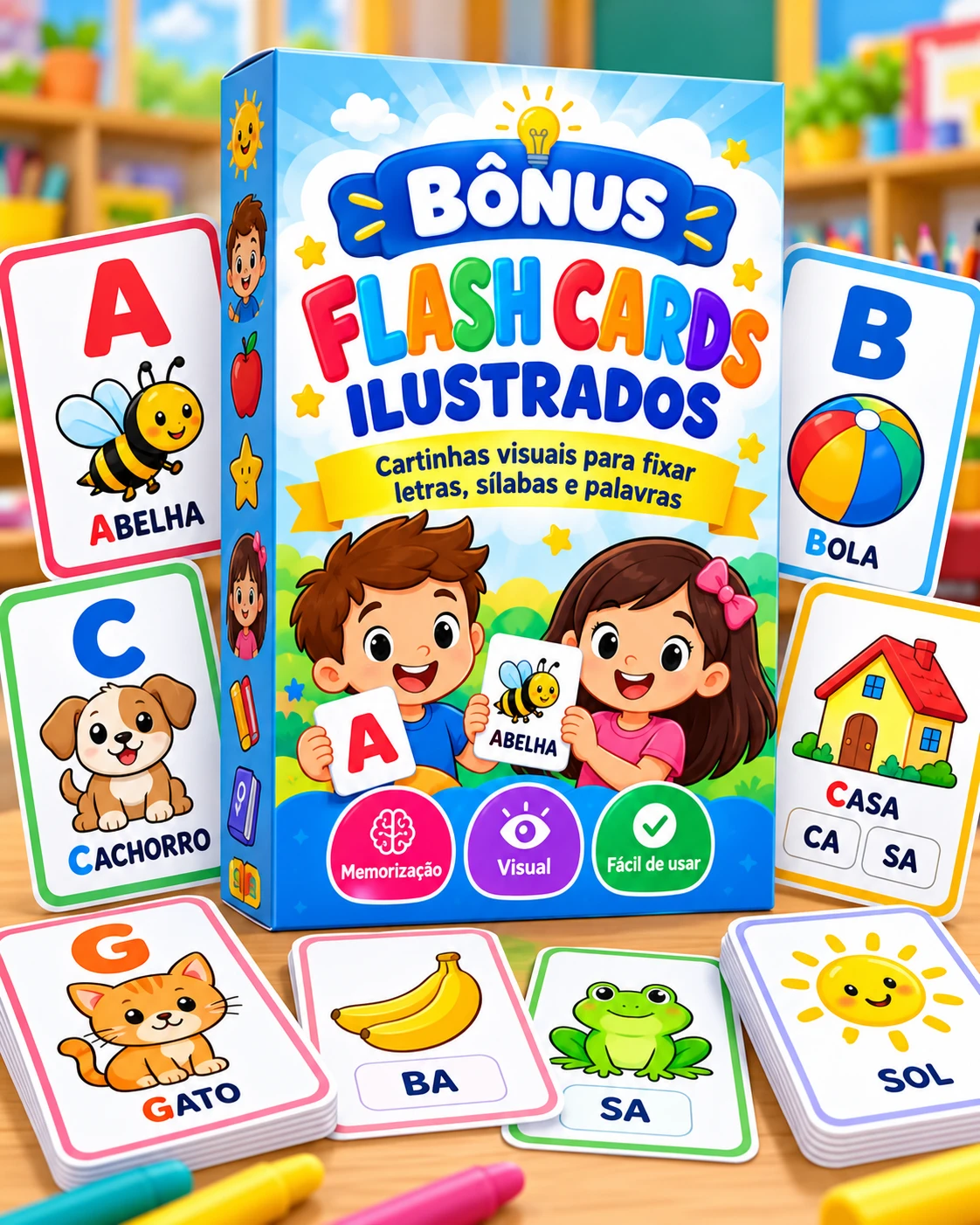 Flash Cards Ilustrados